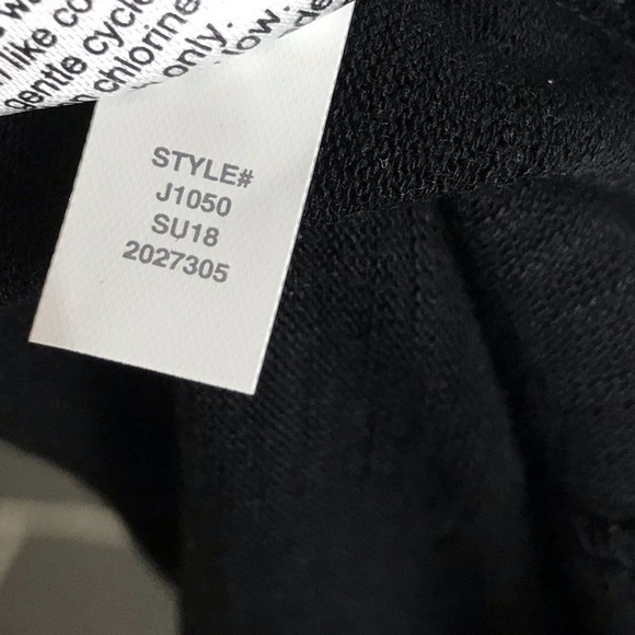 J. Crew Black Drapey Tank Top with Silky Hem XS - Picture 9 of 9